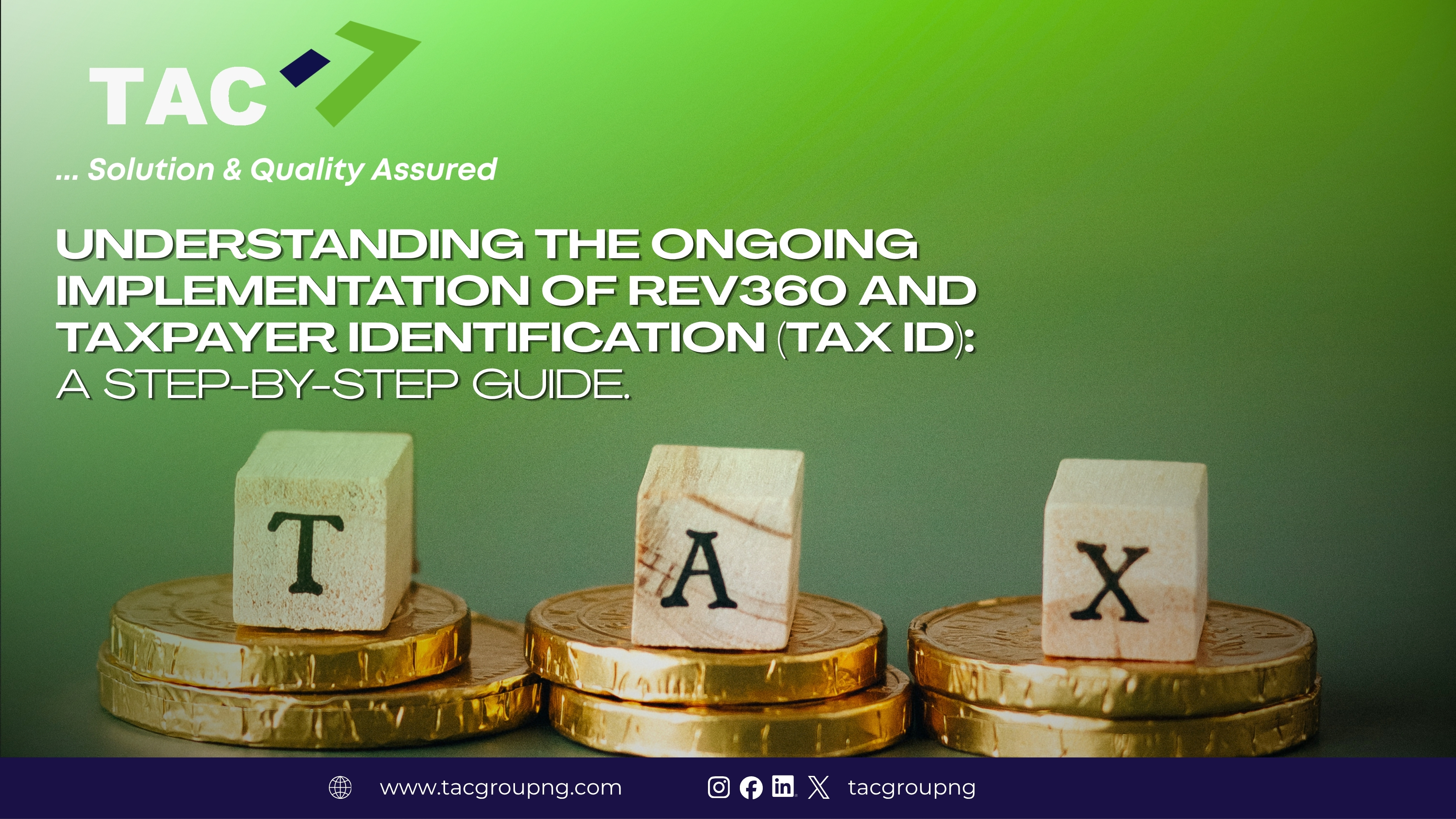 Rev360 and Tax ID Implementation